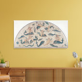 Cupids, Dolphins en Sealife uit Utique Canvas Afdruk (Insitu (Woonkamer))