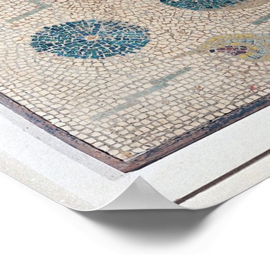 Cupids, Dolphins en Sealife uit Utique Poster (Hoek)