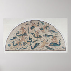 Cupids, Dolphins en Sealife uit Utique Poster