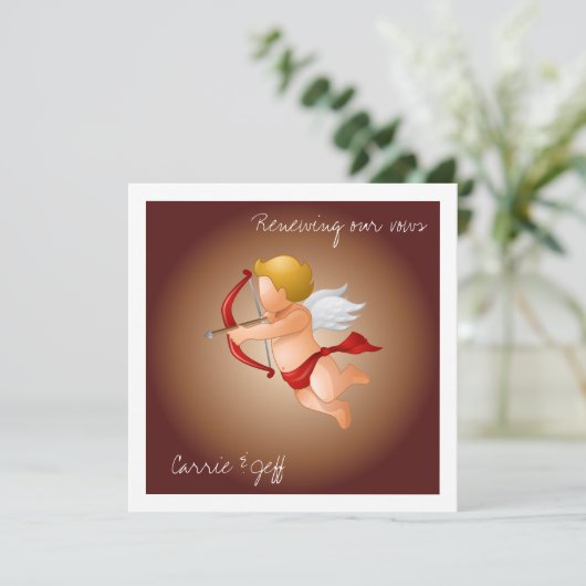 Cupids en Zijne Pijl Kaart (Staand voorkant)