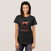 Cupid's favoriete beveiligingsagent Bun Valentin T-shirt (Voorkant volledig)