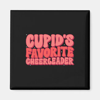 Cupids Favoriete Cheerleader Valentijnsdag Liefde  Magneet