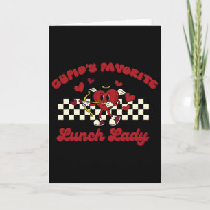 Cupid's favoriete lunchdame hart Valentijnsdag Kaart
