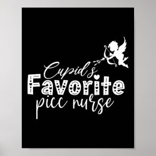 Cupid's favoriete Picc-verpleegster Valentijn Vaat Poster