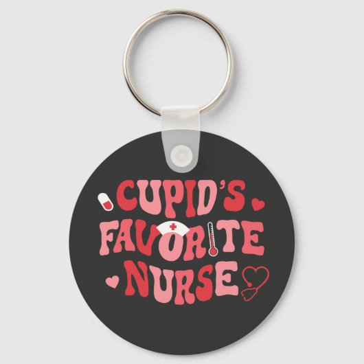Cupids favoriete verpleegsters sleutelhanger (Voorkant)
