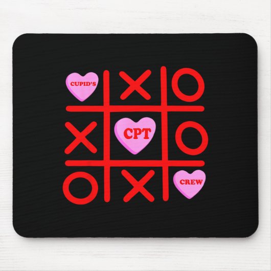 Cupids Favorite Cpt Crew Xoxo Phlebotomist Valenti Muismat (Voorkant)