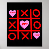 Cupids Favorite Cpt Crew Xoxo Phlebotomist Valenti Poster (Voorkant)