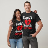 Cupid's Favorite Dietitian Valentine's Day T-shirt (Unisex)