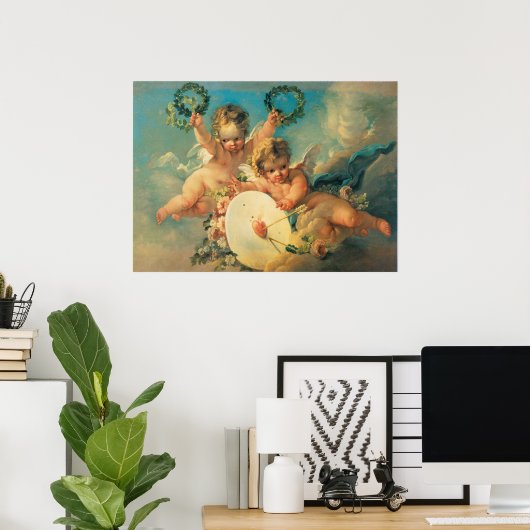 Cupids Fine Art Poster (Thuiskantoor)