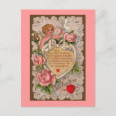 Cupid's gedicht Briefkaart (Voorkant)