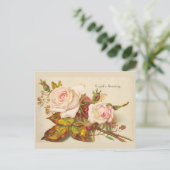 Cupid's Greeting  Valentijn Briefkaart (Staand voorkant)