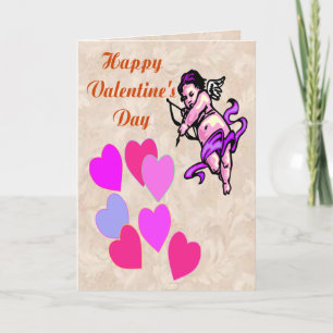Cupids Heart Valentijn Kaart