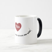 Cupids Hearts Magic Love Mok - Wild Smile (Voorkant rechts)