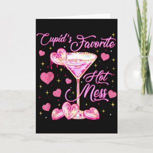 Cupids Hot Mess Coquette Valentijn Martini Valenti Kaart