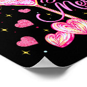 Cupids Hot Mess Coquette Valentijn Martini Valenti Poster (Hoek)