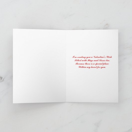 Cupids Love Valentijn Kaart (Binnen)