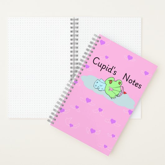 Cupid's notes notebook notitieboek (Binnen)