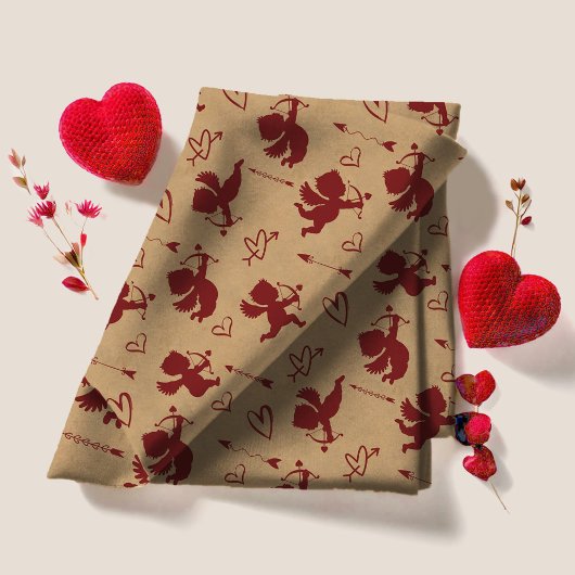 Cupids pijlen en hart ID630 Stof