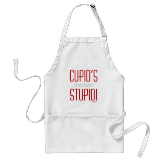 Cupid's stommer. standaard schort (Voorkant)