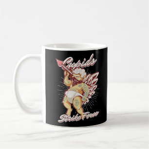 CUPIDS STRIKE FORCE grappige Valentijnsdag Koffiemok