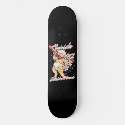 CUPIDS STRIKE FORCE grappige Valentijnsdag Persoonlijk Skateboard (Voorkant)