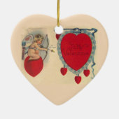 Cupids Valentijn Message Ornament (Achterkant)