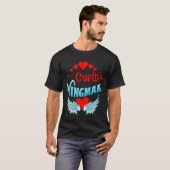 Cupid's Wingman T-Shirt, Valentijn T-Shirt, ZFJ T-shirt (Voorkant volledig)