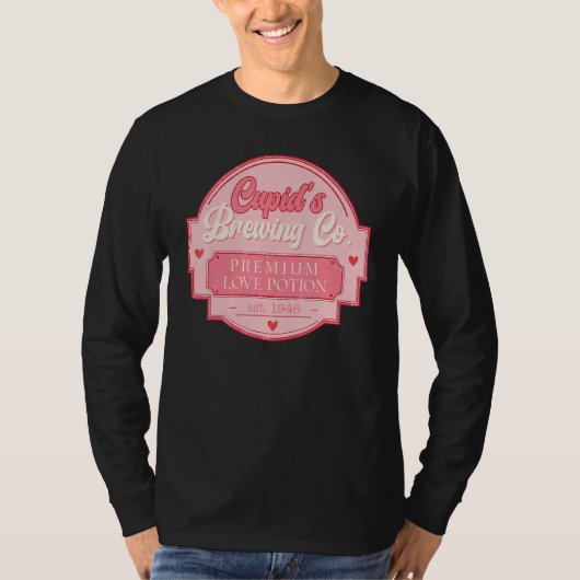 Cupidu2019s Brouwerij Valentijnsdag F T-shirt (Voorkant)