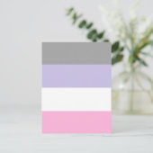 Cupioromantic Pride Flag Briefkaart (Staand voorkant)