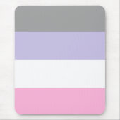 Cupioromantic Pride Flag Muismat (Voorkant)
