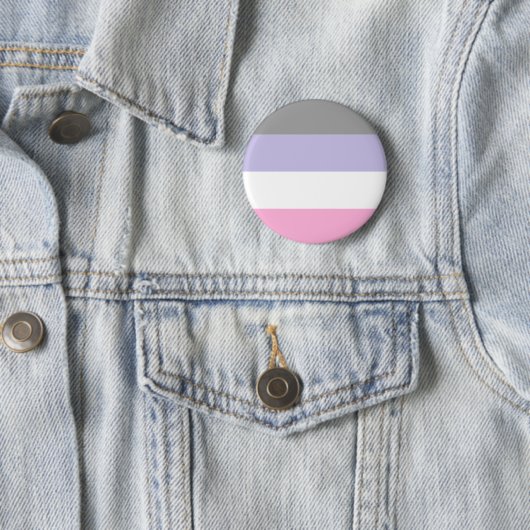 Cupioromantic Pride Flag Ronde Button 5,7 Cm (In situ)