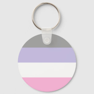 Cupioromantic Pride Flag Sleutelhanger