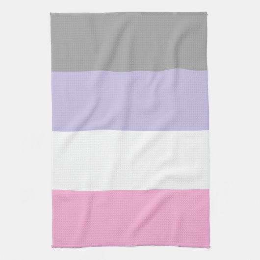 Cupioromantic Pride Flag Theedoek (Verticaal)