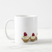 cupjes met frambozen koffiemok (Links)