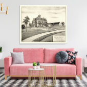 Cupola-Boerderij Canvas Afdruk (Insitu (Woonkamer))