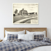 Cupola-Boerderij Canvas Afdruk (Insitu (Slaapkamer))