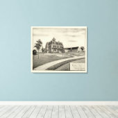 Cupola-Boerderij Canvas Afdruk (Insitu (Houten vloer))