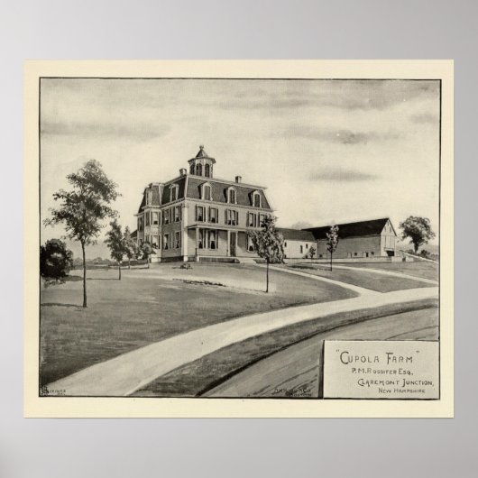Cupola-Boerderij Poster (Voorkant)