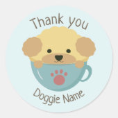 cupoodle ronde sticker (Voorkant)