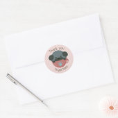 cupoodle ronde sticker (Envelop)