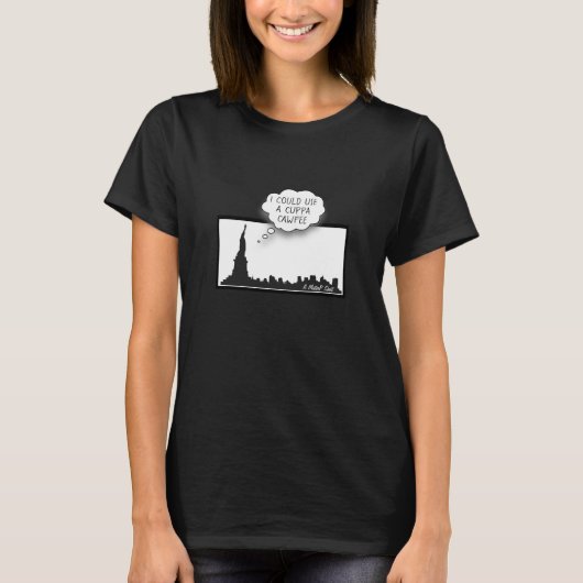 Cuppa Cawfee - Een MisterP Shirt (Voorkant)