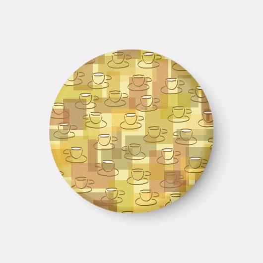 Cuppa Joe - Coffee Retro Magneet (Voorkant)