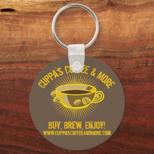 Cuppa Logo Sleutelhanger (Voorkant)