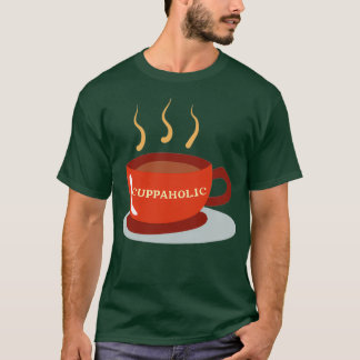 Cuppholic voor cuppa theeliefhebbers t-shirt