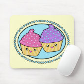 Cuppy Cakes Friends Kawaii Mousepad Muismat (Met muis)