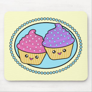 Cuppy Cakes Friends Kawaii Mousepad Muismat