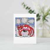 Cuppycake Angel Briefkaart (Staand voorkant)