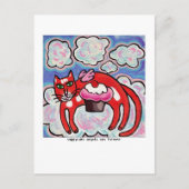 Cuppycake Angel Briefkaart (Voorkant)