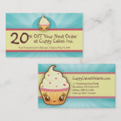 CuppyCake Coupon Card (Voorkant / Achterkant)