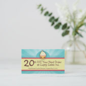 CuppyCake Coupon Card (Staand voorkant)